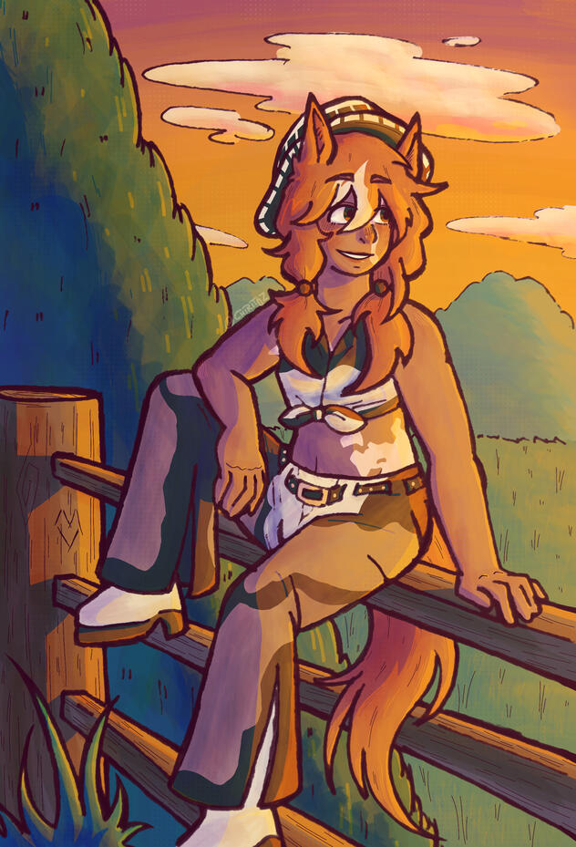Rendered fullbody + complex scene — 2025